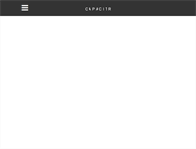 Tablet Screenshot of capacitr.com